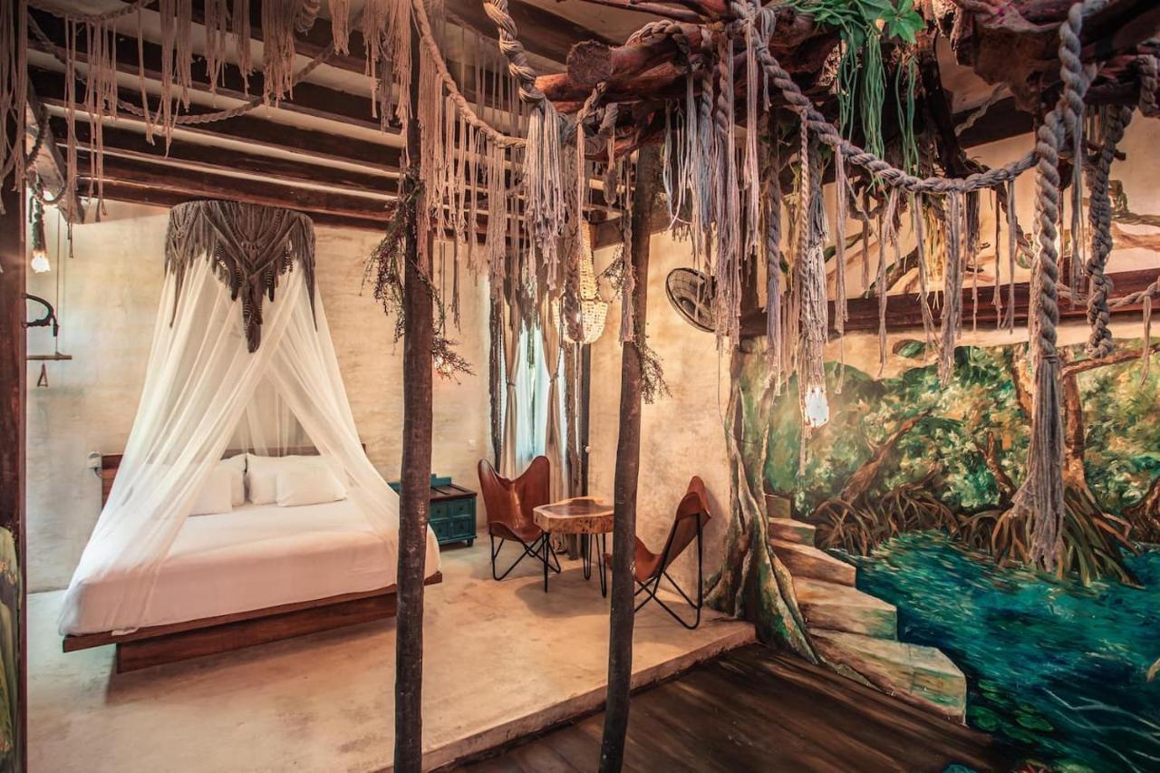 Hidden Treehouse Tulum Eco-Hotel Exterior foto