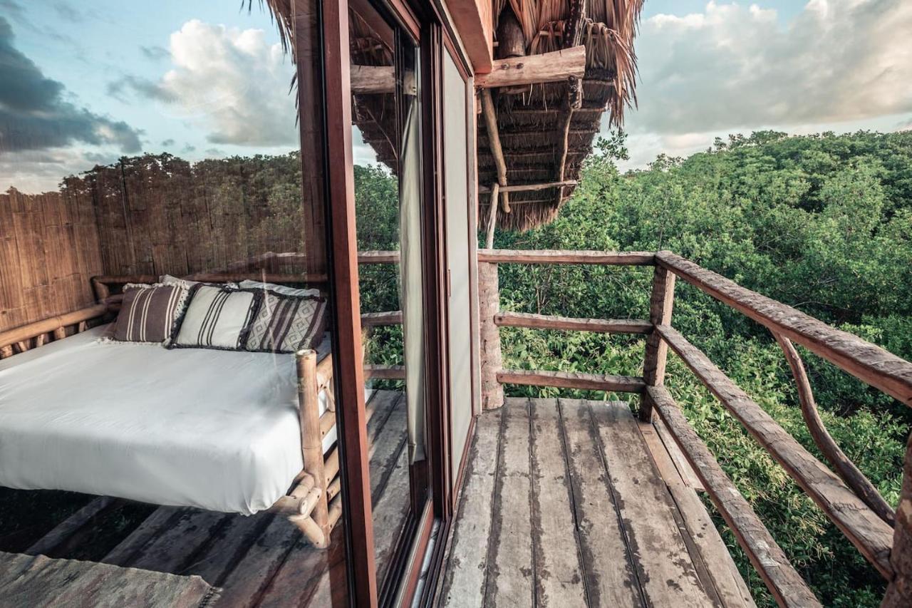 Hidden Treehouse Tulum Eco-Hotel Exterior foto