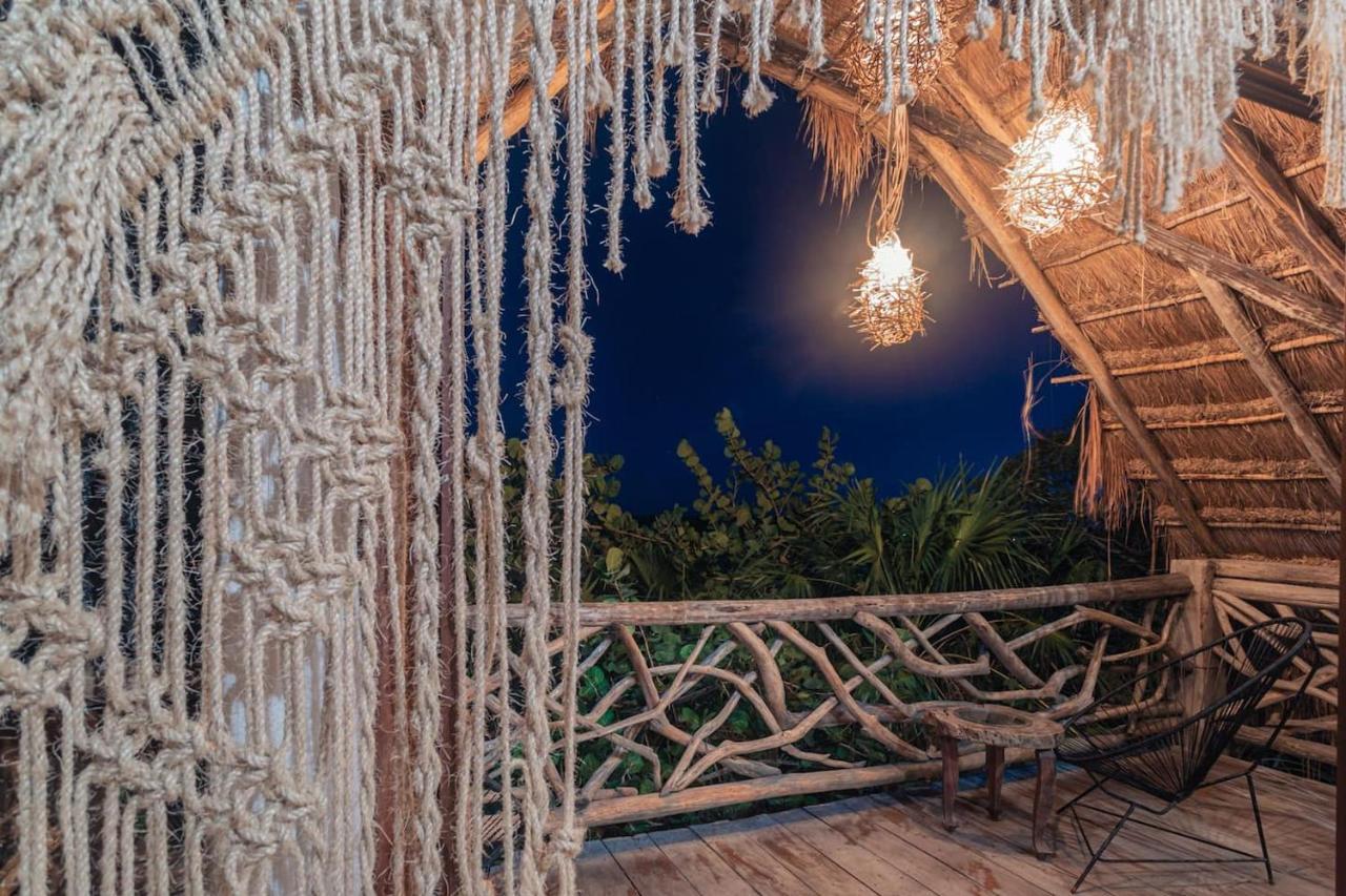 Hidden Treehouse Tulum Eco-Hotel Exterior foto