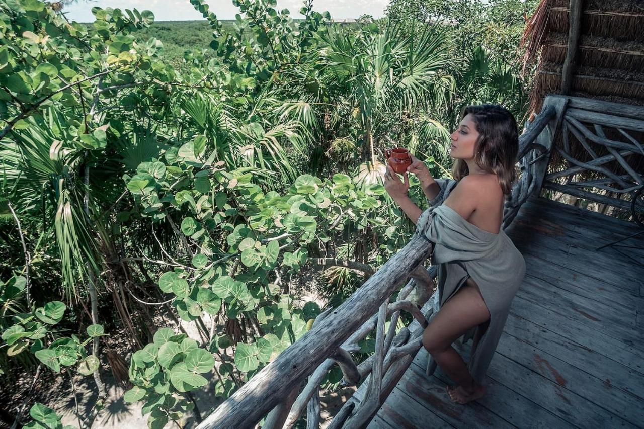 Hidden Treehouse Tulum Eco-Hotel Exterior foto