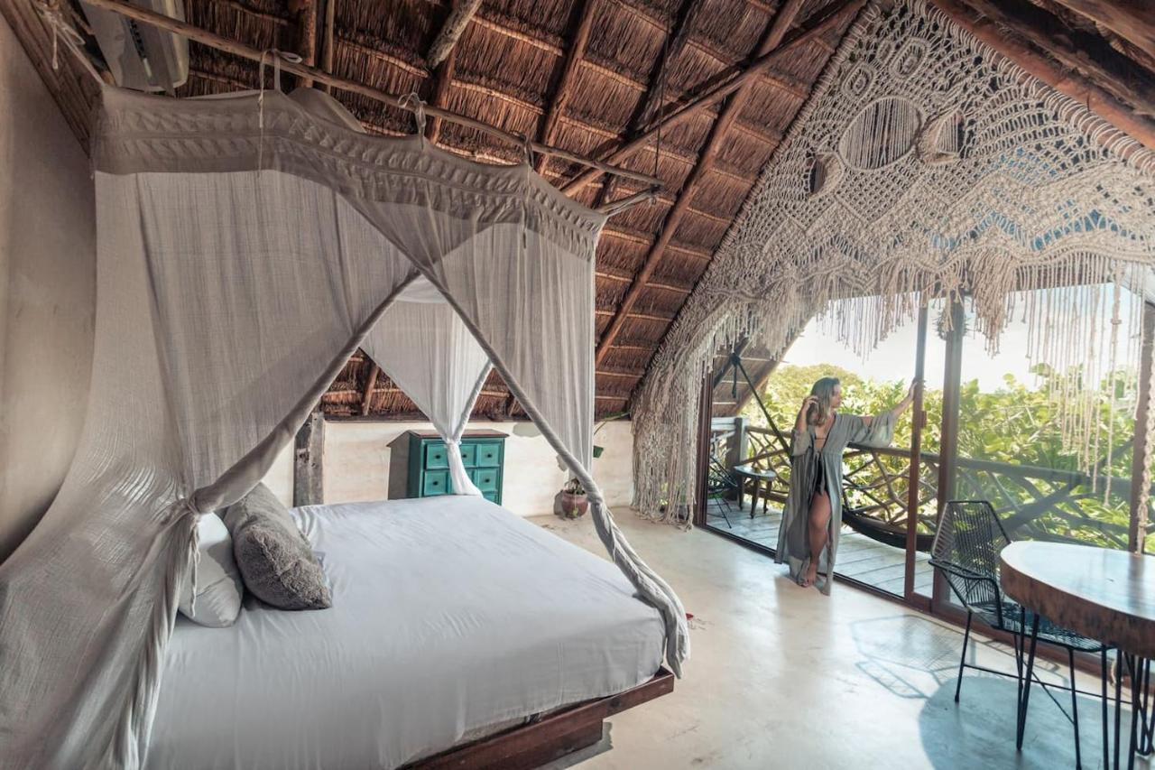 Hidden Treehouse Tulum Eco-Hotel Exterior foto