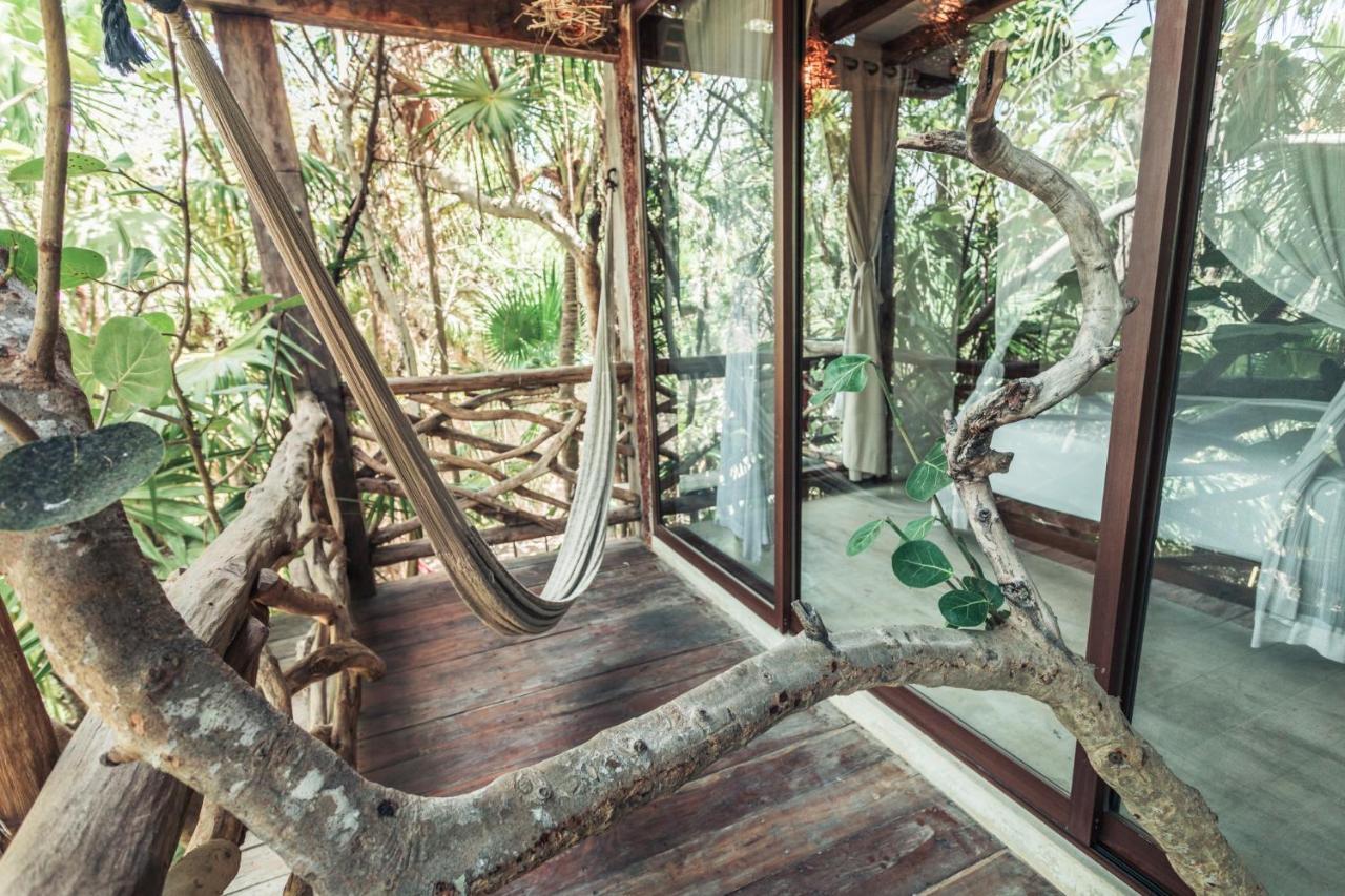 Hidden Treehouse Tulum Eco-Hotel Exterior foto