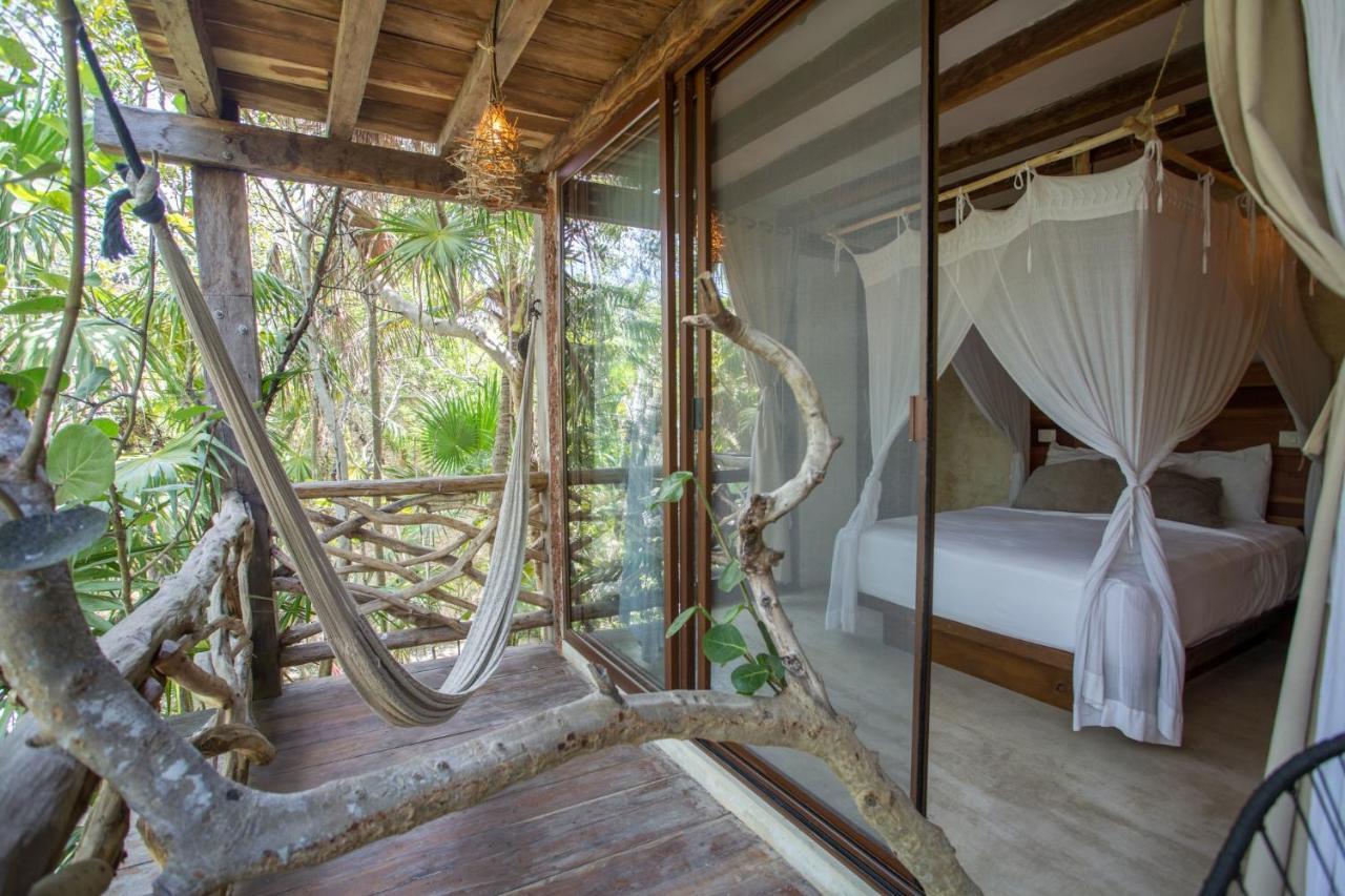 Hidden Treehouse Tulum Eco-Hotel Exterior foto